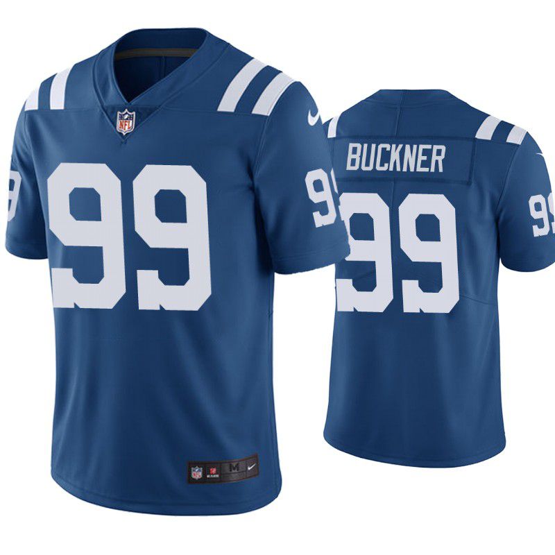 Men Indianapolis Colts #99 DeForest Buckner Nike Royal Limited NFL Jersey